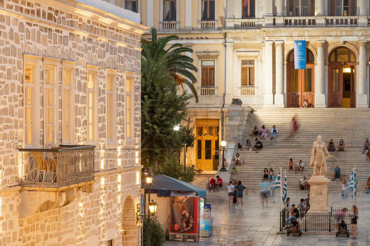 Syros Soul Luxury Suites Ermoupoli Exterior photo