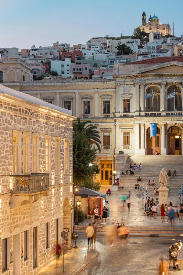 Syros Soul Luxury Suites Ermoupoli Exterior photo