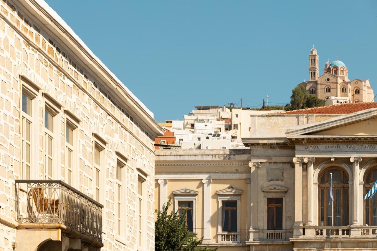 Syros Soul Luxury Suites Ermoupoli Exterior photo