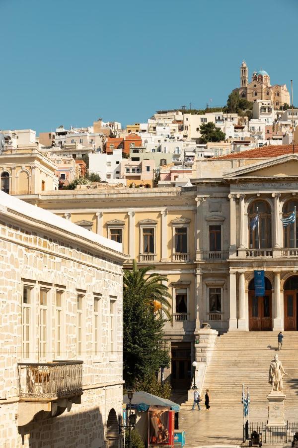 Syros Soul Luxury Suites Ermoupoli Exterior photo