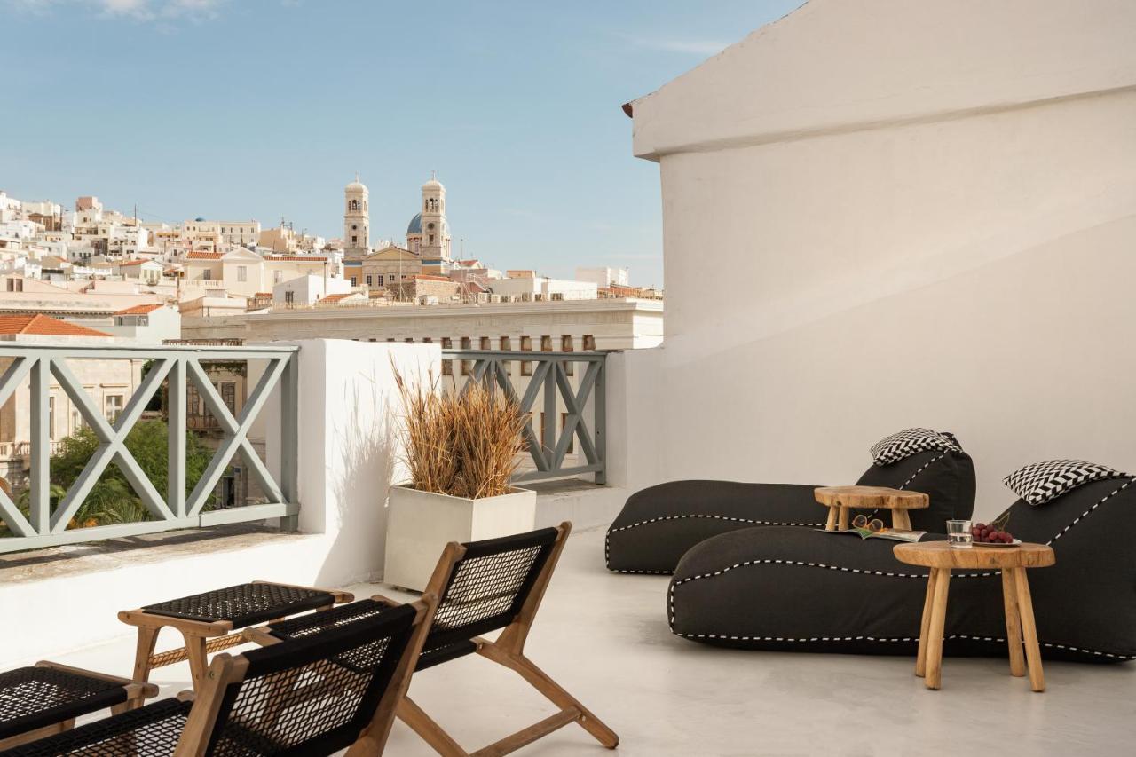 Syros Soul Luxury Suites Ermoupoli Exterior photo